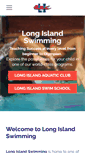 Mobile Screenshot of longislandswimming.com